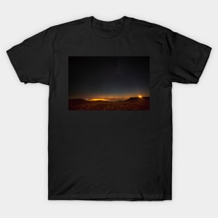 Moonrise with Fan y Big, Brecon Beacons National Park, Wales T-Shirt